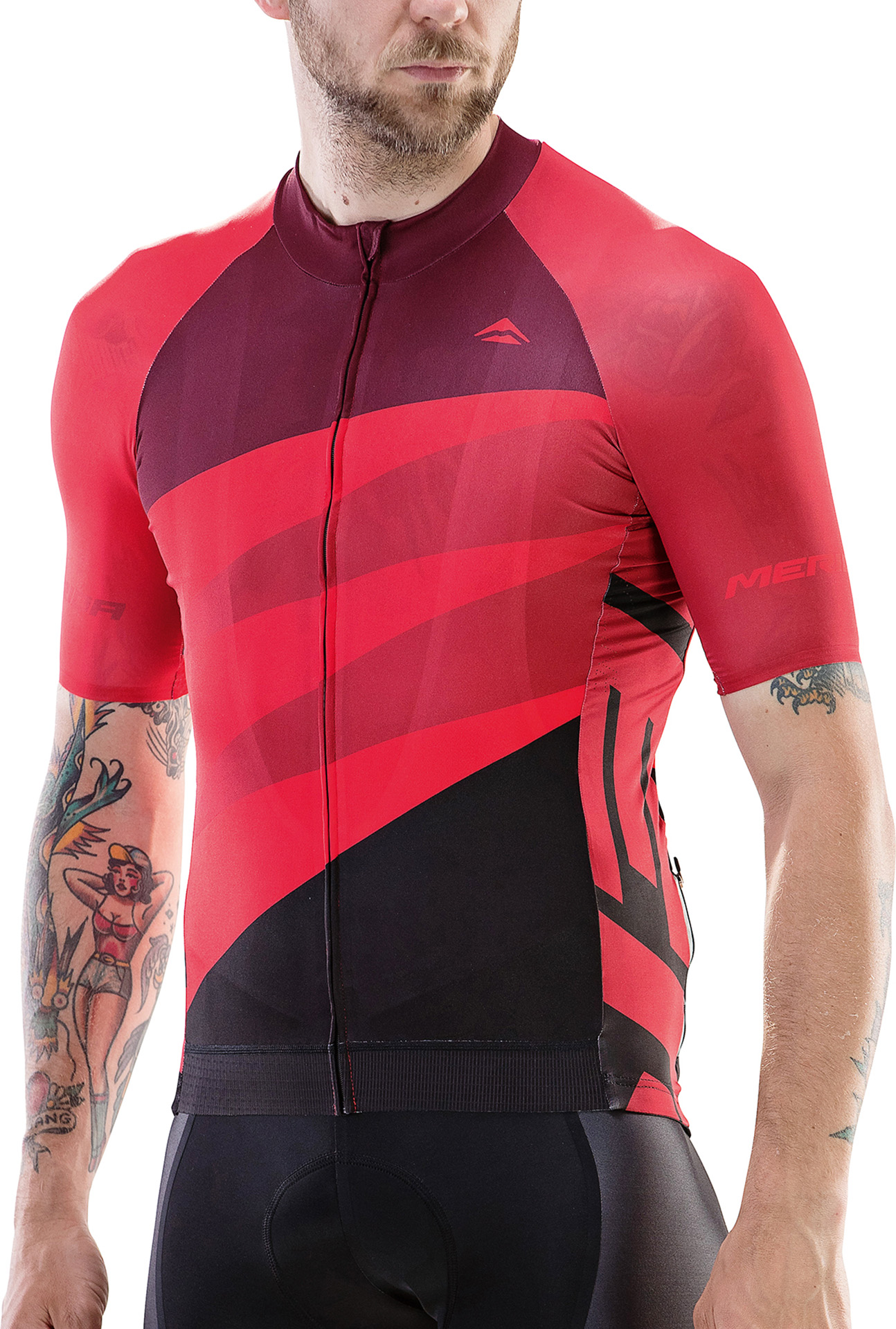 Performance Body-Secure Jersey (Red-XS)